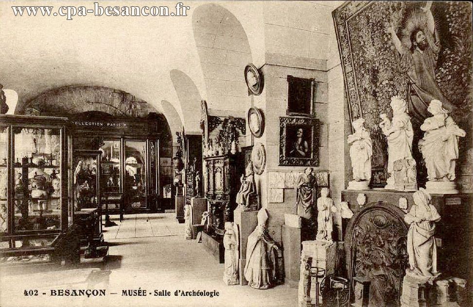 402 - BESANÇON - MUSÉE - Salle d Archéologie